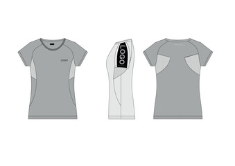 Fashionable Flats of Women's Sports T-Shirt Designs | Perfect for Active Women | Versatile, Lightweight, and Stylish for Yoga, Running, and Casual Outfits