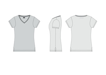 Flats of Women's Sports T-Shirt Designs | Trendy and Comfortable Activewear for Fitness, Gym, and Outdoor Activities | Stylish, Stretchable, and Breathable Fabrics