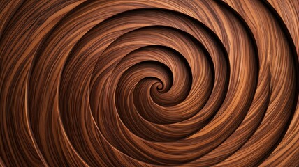 Fototapeta premium Abstract Wood Spiral Background Texture Design