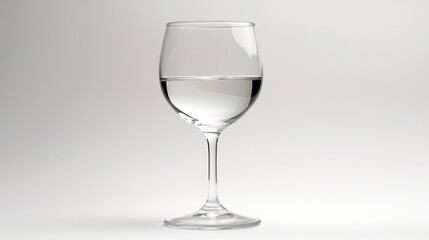 Classic Clear Wine Glass for Timeless Elegance