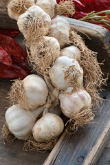 Aglio e peperoncino.