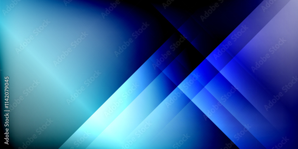 Poster dynamic shadow lines geometric shapes