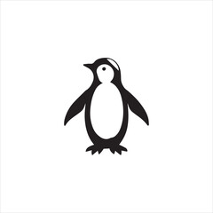 penguin on a white background