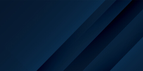 Abstract background futuristic elements on dark blue color banner geometric blue gradient texture with lines decoration