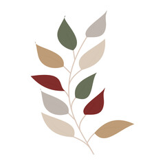 Earthy and Muted Leaf Collection – Nature-Inspired Vector Art