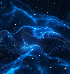 Fototapeta premium Abstract Futuristic Digital Background, Generative AI