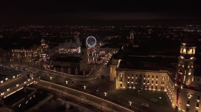 Oradea City Christmas Fair, Bihor, Romania, DJI, Dji Air 3, D-logm