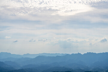 Zhangjiajie scenic area in Hunan Province, China