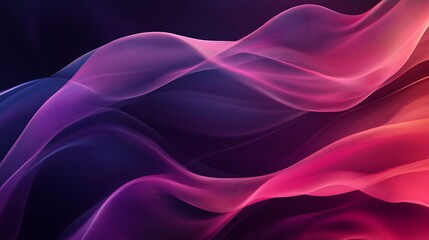Obraz premium Abstract Purple Pink Wave Background Design