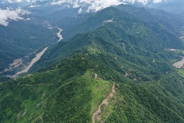 India's Forested Mountains and Hills near Malegaon Acharya