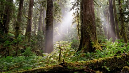 Obraz premium Light and shadow weave a magical tapestry. 