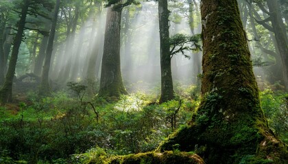 Obraz premium Nature's beauty revealed in shimmering light. 