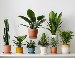 Fototapeta premium gardening home decoration plant in a flowerpot climate change concept