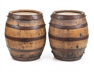 Obraz premium old wooden barrel