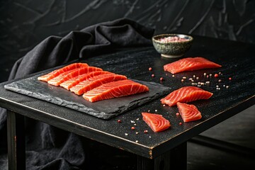 sushi on the grill