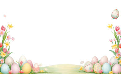 PNG Easter eggs celebration backgrounds decoration.