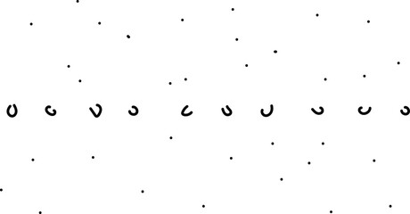 A texture in the form of many dots and a row of small symbols that look like letters.