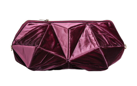 Dreamy Decagonal Purse on transparent background PNG.
