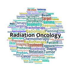 Radiation Oncology Word Cloud