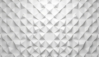 Fototapeta premium a white wall with a pattern of triangles on it, 