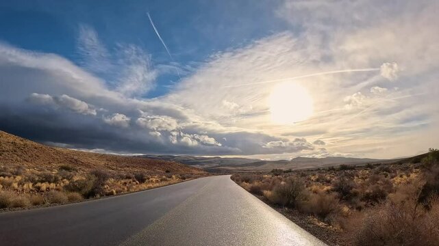 Red Rock Canyon Driving Las Vegas 