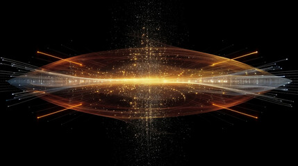 Template for science and technology presentation.