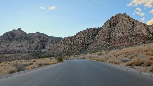 Red Rock Canyon Driving Las Vegas 
