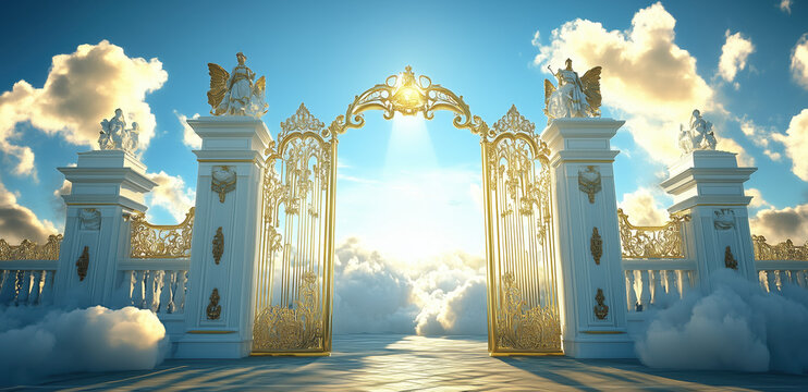 Pearly Gate Images – Browse 1,988 Stock Photos, Vectors, and