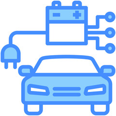 Electric Vehicle Icon