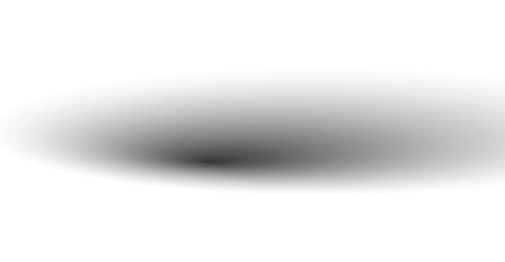 PNG Realistic round shadow and shadow effect. Png Oval drop shadows with soft edges on a transparent background. PNG shadow isolated on transparent background.