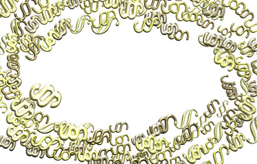 using 3D rendering digital paragraph