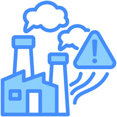 Industrial Pollution Icon
