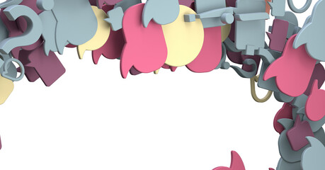 Approved email and spam message displayed on a futuristic interface