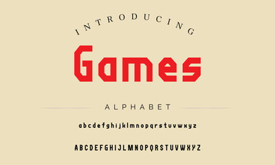 Modern Sport Italic Font. Typeface urban style fonts for technology, digital, movie, logo design. Alphabet Collections