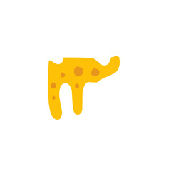 melted cheese vector