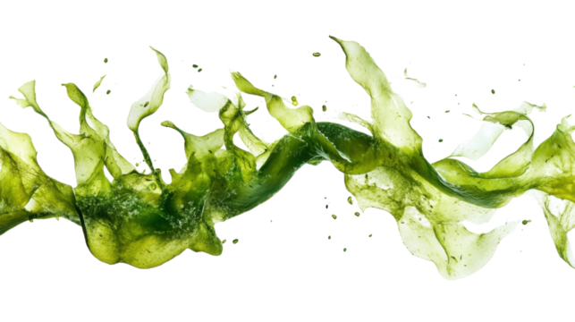 Seaweed, transparent background