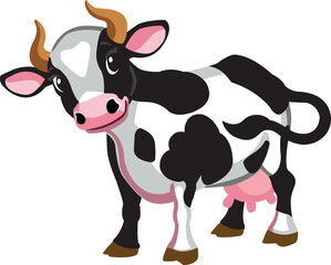 cow vector 