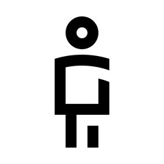 Man Person Line Icon 
