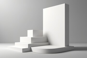 3d rendering podium