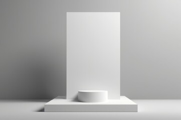 3d rendering podium