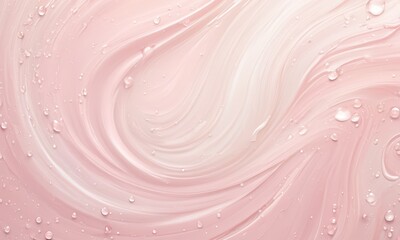 Rose Gold Liquid Swirl Texture 