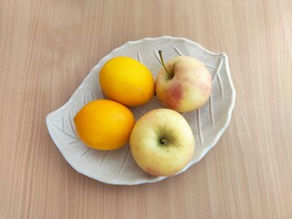 Fresh fruits on the table