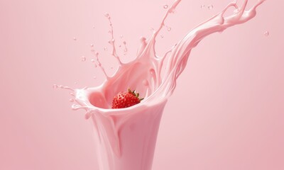 Strawberry Splash: Pink Delight 