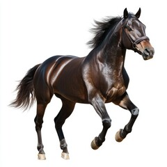 Obraz premium horse isolated on white background