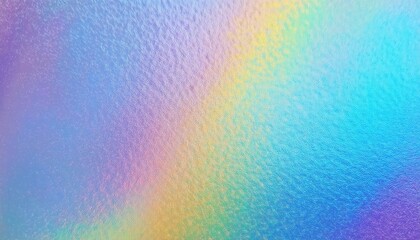 Iridescent holographic texture with vibrant rainbow gradient light reflection, colorful abstract background for modern design concepts, digital artwork, dreamy surfaces, and creative visual projects