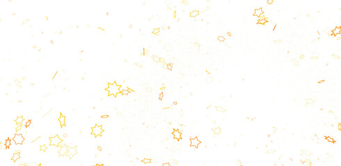 Stars - Festive christmas card. Isolated illustration white background. -