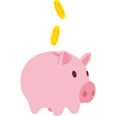 Piggy Bank Illustration