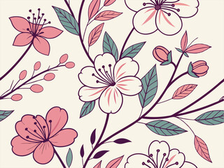 seamless floral pattern