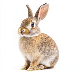 Obraz premium Rabbit isolated on white background
