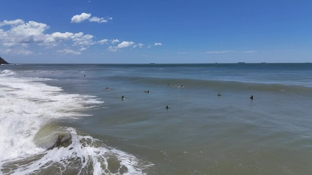 Dia de surf na Praia Brava, Santa Catarina